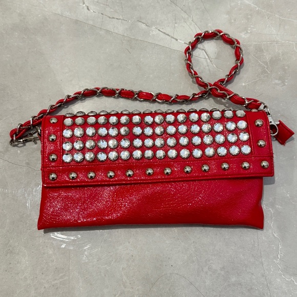 Rhinestone and Stud handbag - Picture 1 of 1